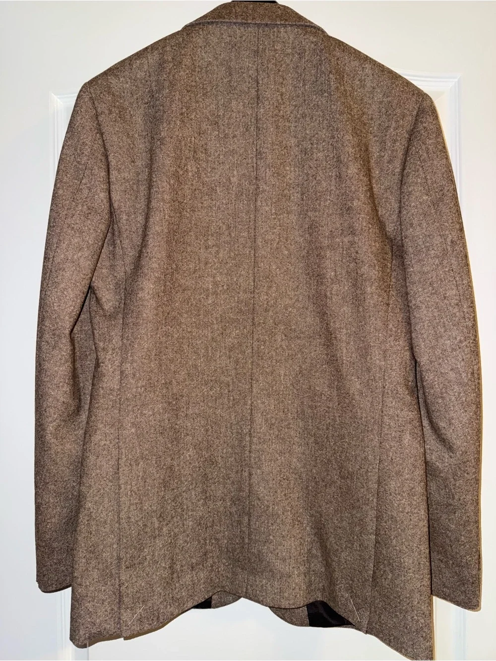 J. Crew Brown Wool Blend Men's Blazer Coat - 38R